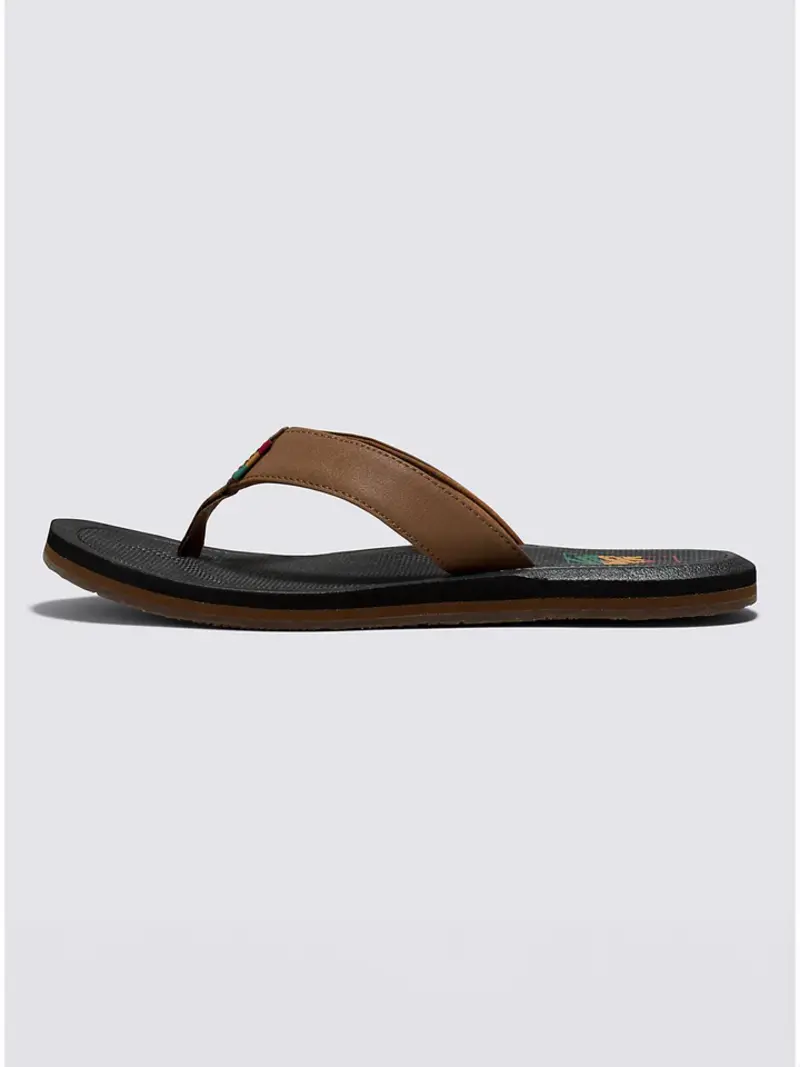 Vans MEN'S NEXPA SYNTHETIC SANDALS DACHSHUND/BLACK/RASTA