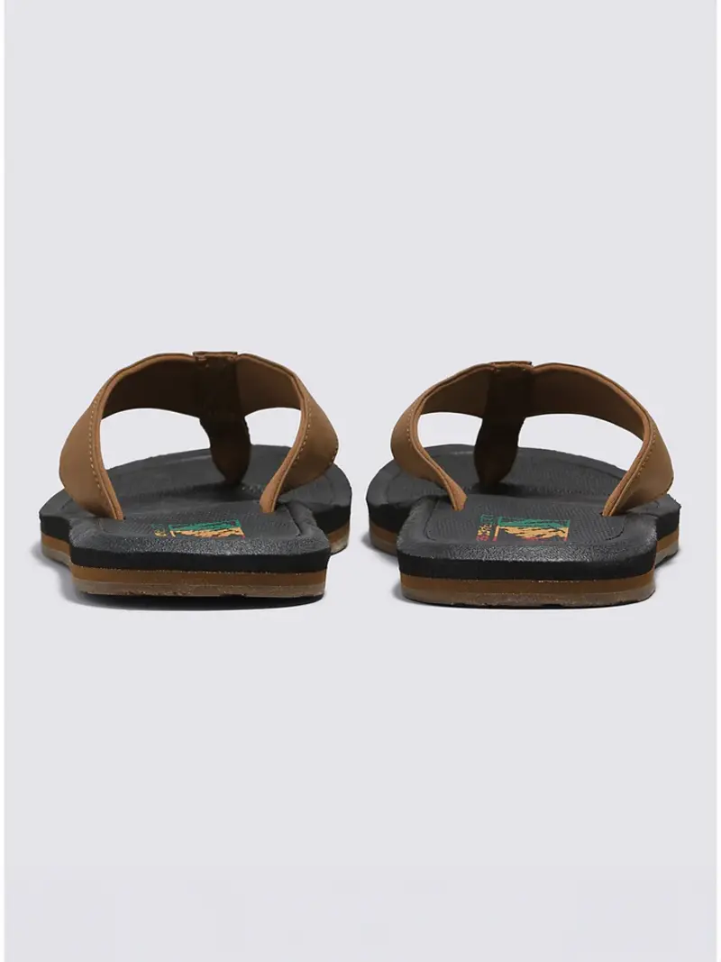 Vans MEN'S NEXPA SYNTHETIC SANDALS DACHSHUND/BLACK/RASTA