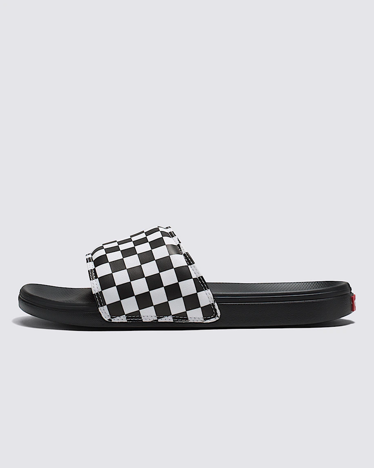 Vans MEN'S LA COSTA SLIDE-ON CHECK TRUE WHITE/BLACK