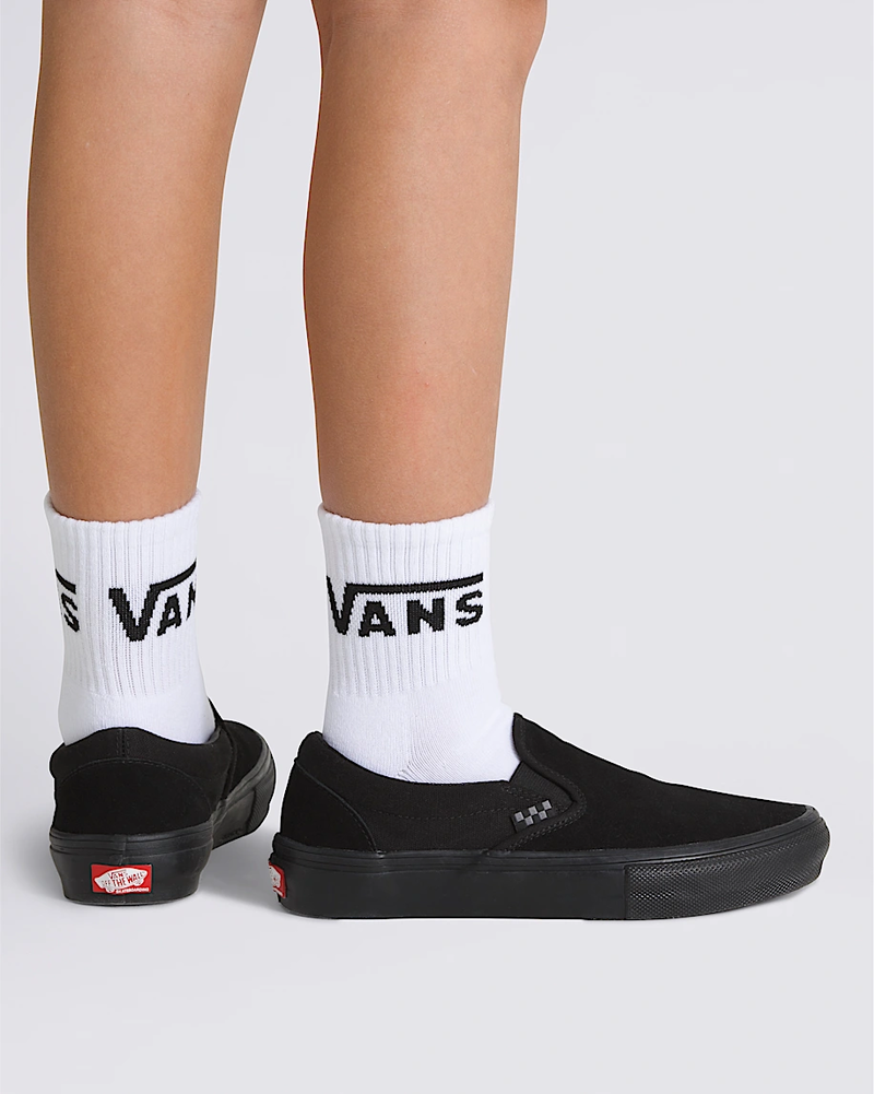 Vans KIDS CLASSIC HALF CREW SOCKS 3-PACK WHITE