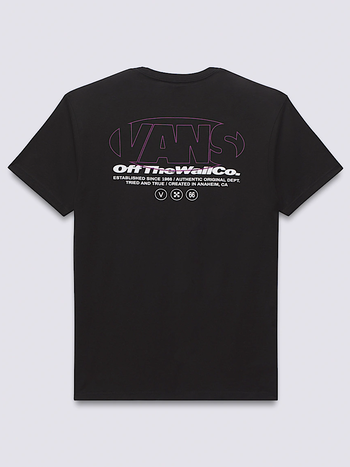 Vans KIDS MAJOR TYPE T-SHIRT BLACK