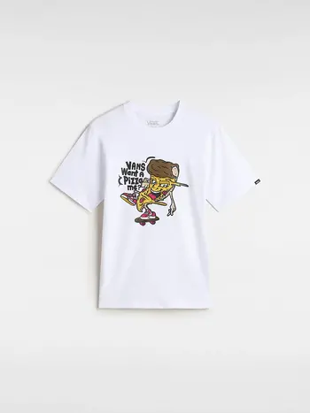 Vans KIDS PIZZA ME T-SHIRT WHITE