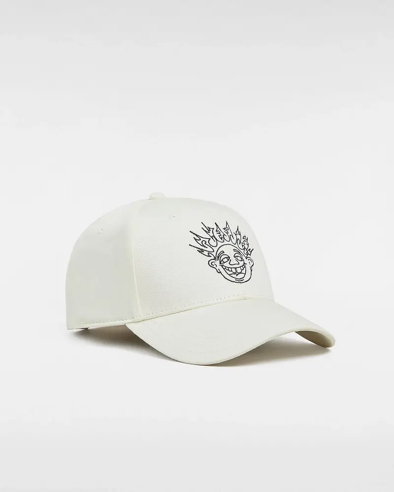 Vans HOMMES SKATE SMILE SPIKE CURVE BILL HAT MARSHMALLOW