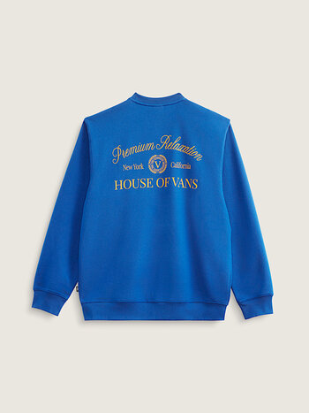Vans MEN'S OUTDOOR RELAXATION CREW TRUE BLUE