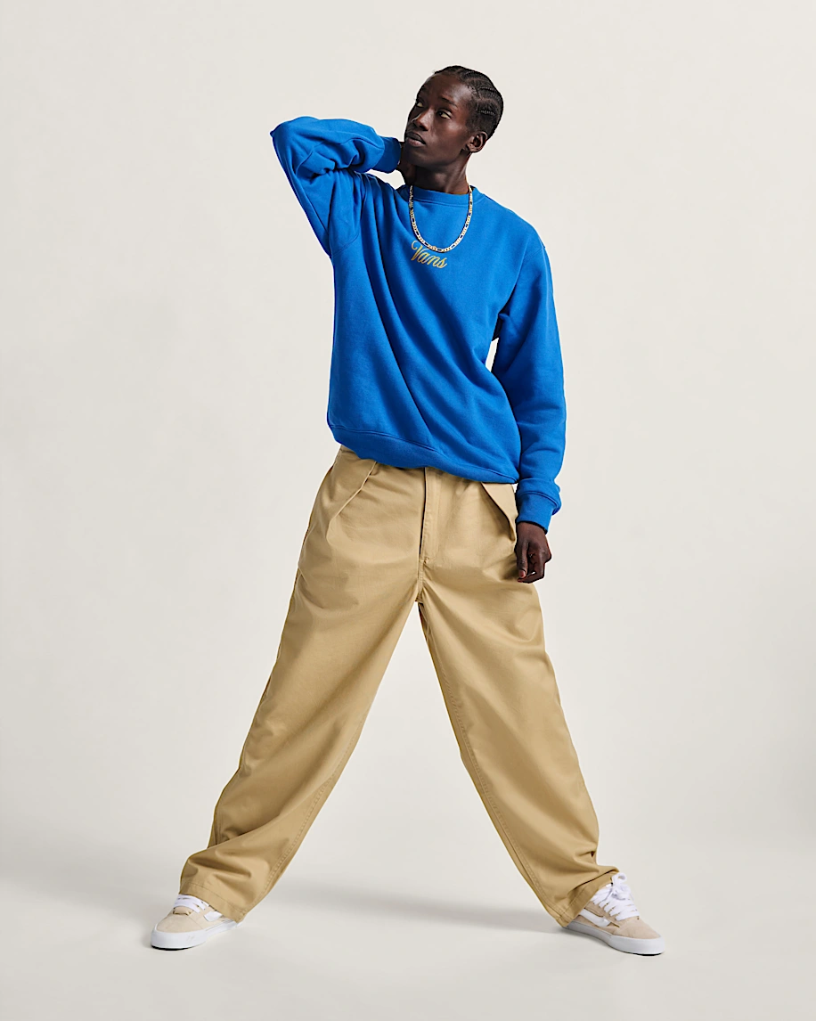 Vans MEN'S OUTDOOR RELAXATION CREW TRUE BLUE