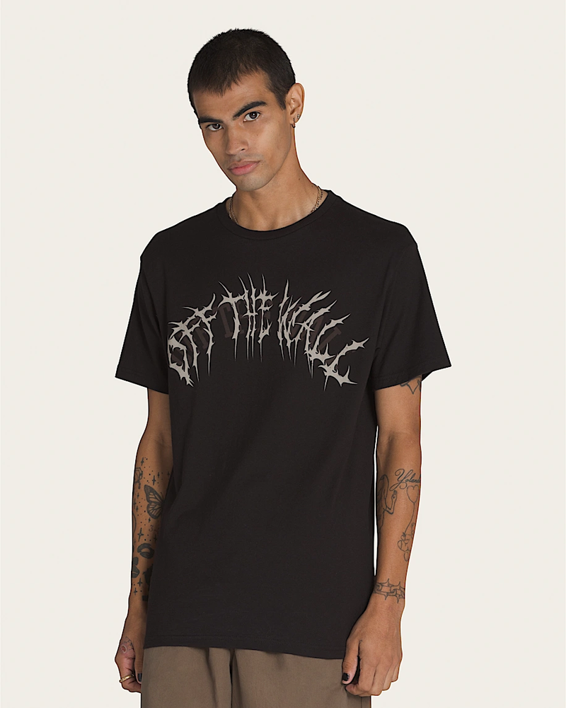 Vans HOMMES METAL ARCH T-SHIRT BLACK