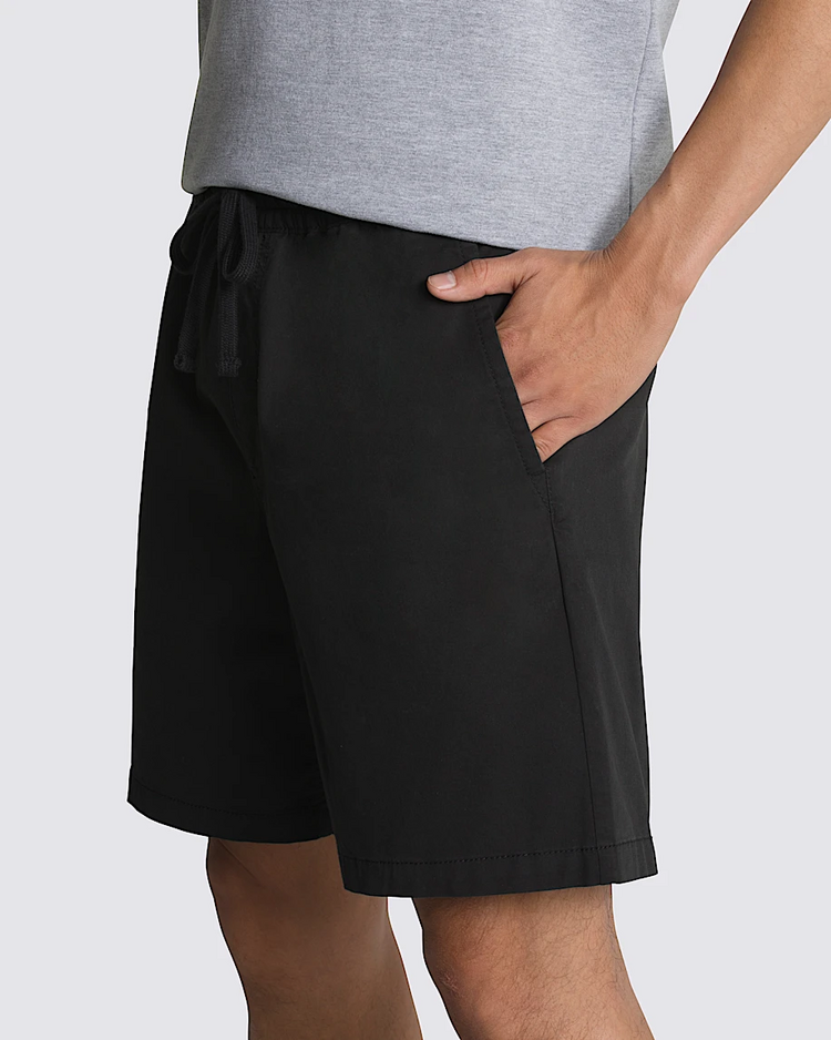 Vans MEN'S RANGE RELAXED ELASTIC 18'' SHORTS BLACK