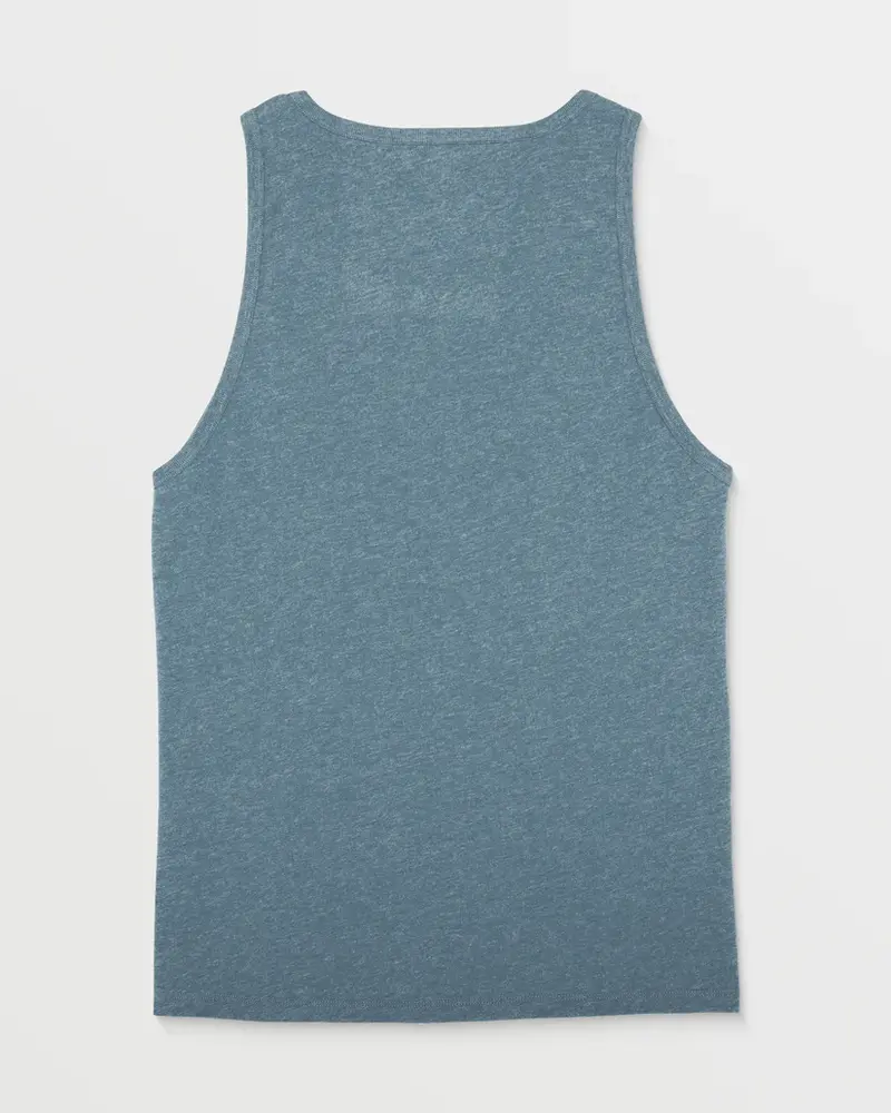 Volcom HOMMES SOLID HEATHER TANK STORMY BLUE