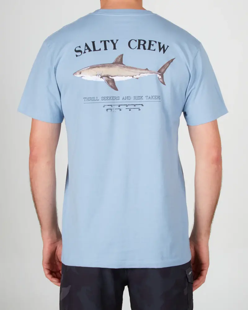 Salty crew HOMMES BRUCE PREMIUM TEE MARINE BLUE
