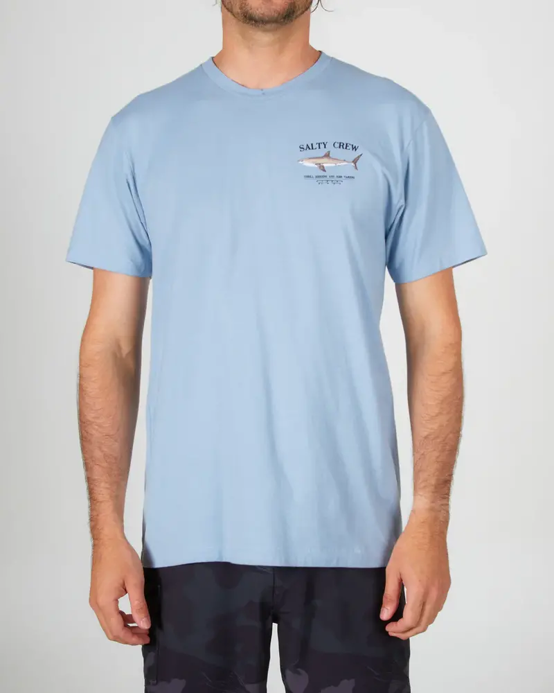 Salty crew HOMMES BRUCE PREMIUM TEE MARINE BLUE