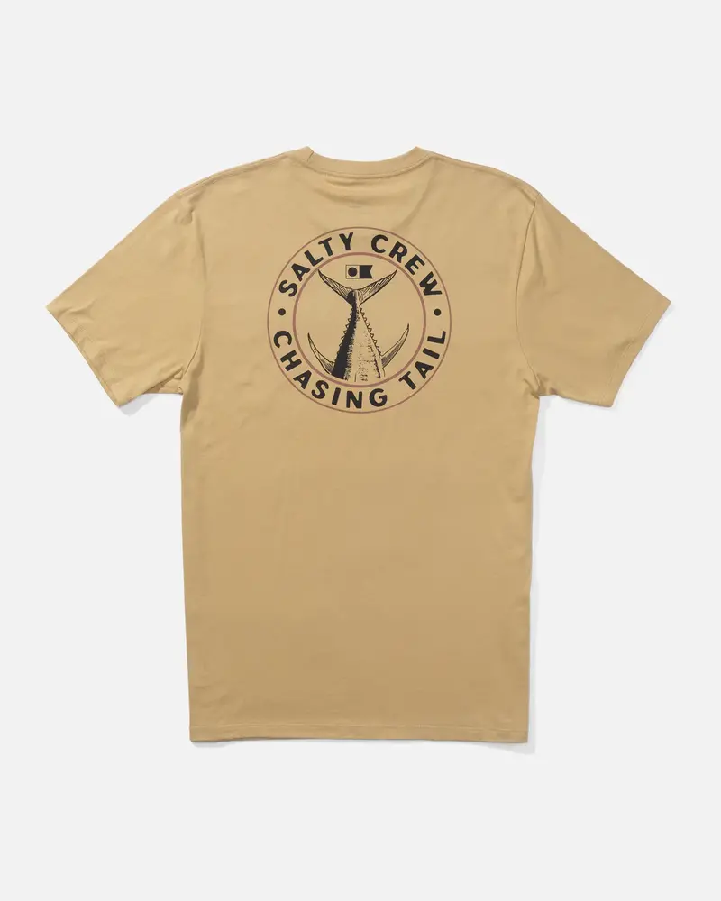 Salty crew HOMMES TAILGATE PREMIUM TEE KHAKI