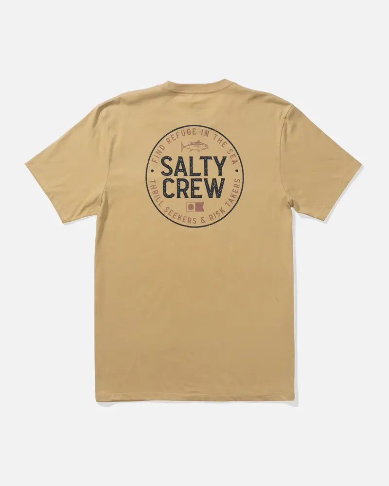 Salty crew HOMMES LEGENDARY PREMIUM TEE KHAKI