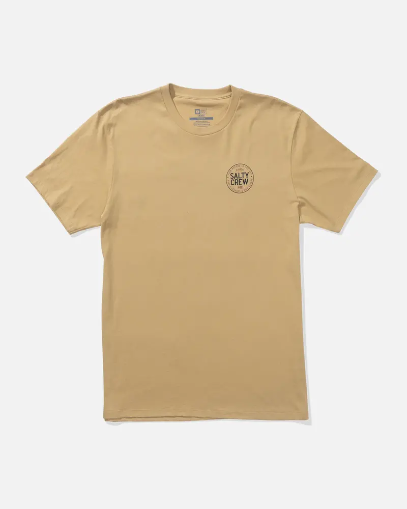 Salty crew HOMMES LEGENDARY PREMIUM TEE KHAKI