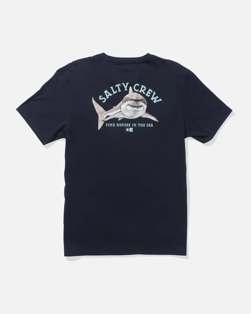 Salty crew MEN'S LURKING PREMIUM TEE NAVY