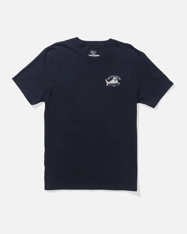 Salty crew MEN'S LURKING PREMIUM TEE NAVY