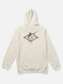 Salty crew MEN'S DIAMOND MARLIN FLEECE HOODIE BONE