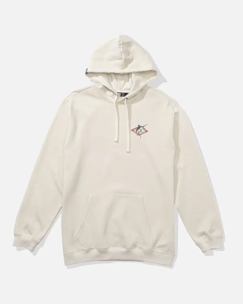 Salty crew MEN'S DIAMOND MARLIN FLEECE HOODIE BONE