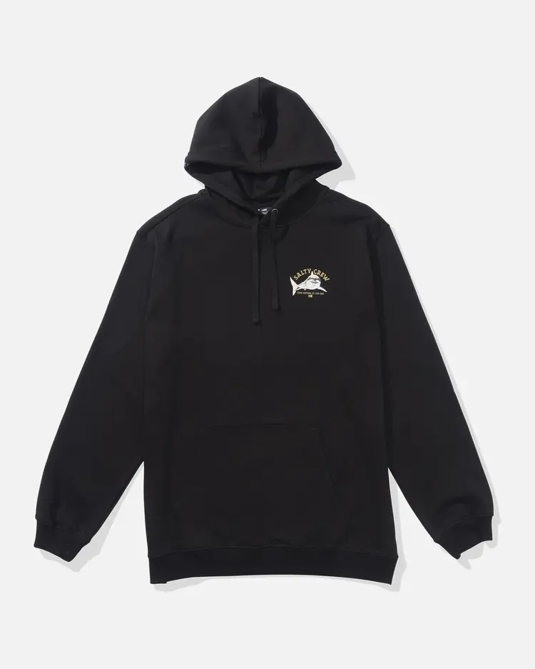 Salty crew MEN'S LURKING FLEECE HOODIE BLACK