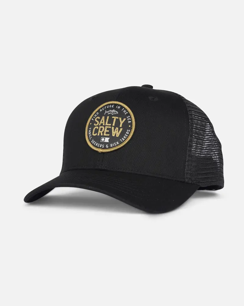 Salty crew HOMMES LEGENDARY RETRO TRUCKER HAT BLACK