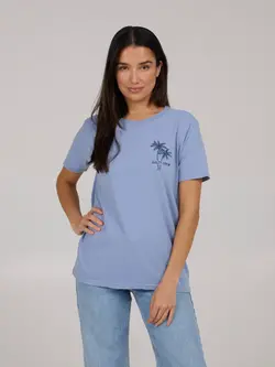 Salty crew FEMMES GREETINGS BF TEE VIOLET BLUE