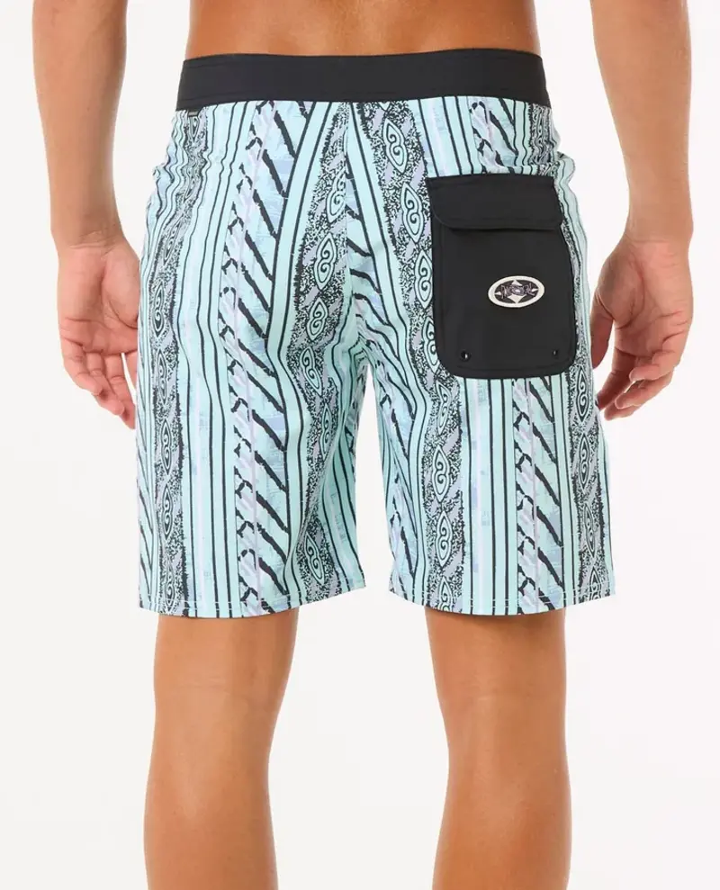 RIP CURL HOMMES MIRAGE HERITAGE VERT 19'' BOARDSHORTS AQUA