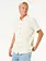 RIP CURL HOMMES RAW ENERGY STRIPE SHORT SLEEVE SHIRT BONE