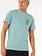 RIP CURL HOMMES SEARCH ICON TEE BLUE LAGOON
