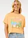 RIP CURL FEMMES LA PALOMA CROP TEE PASTEL ORANGE