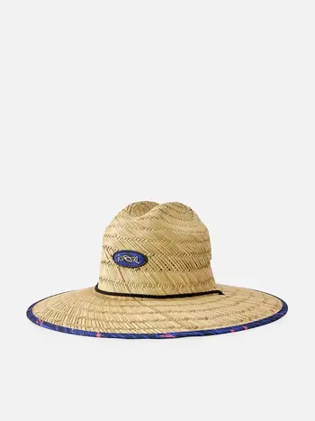 RIP CURL HOMMES FUN TIMES STRAW HAT NAVY