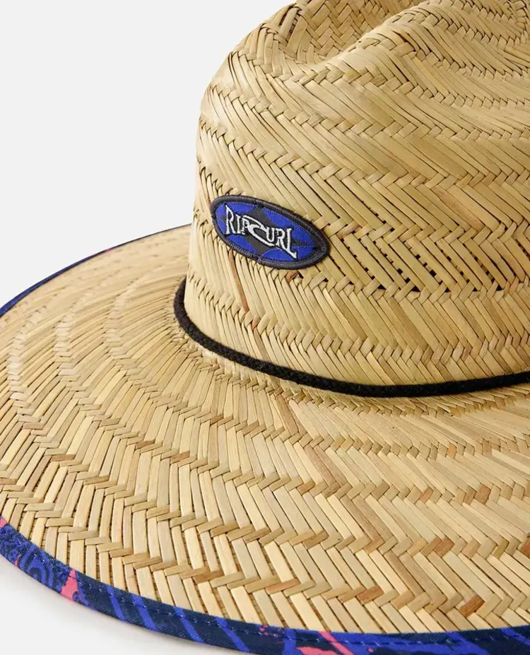 RIP CURL MEN'S FUN TIMES STRAW HAT NAVY