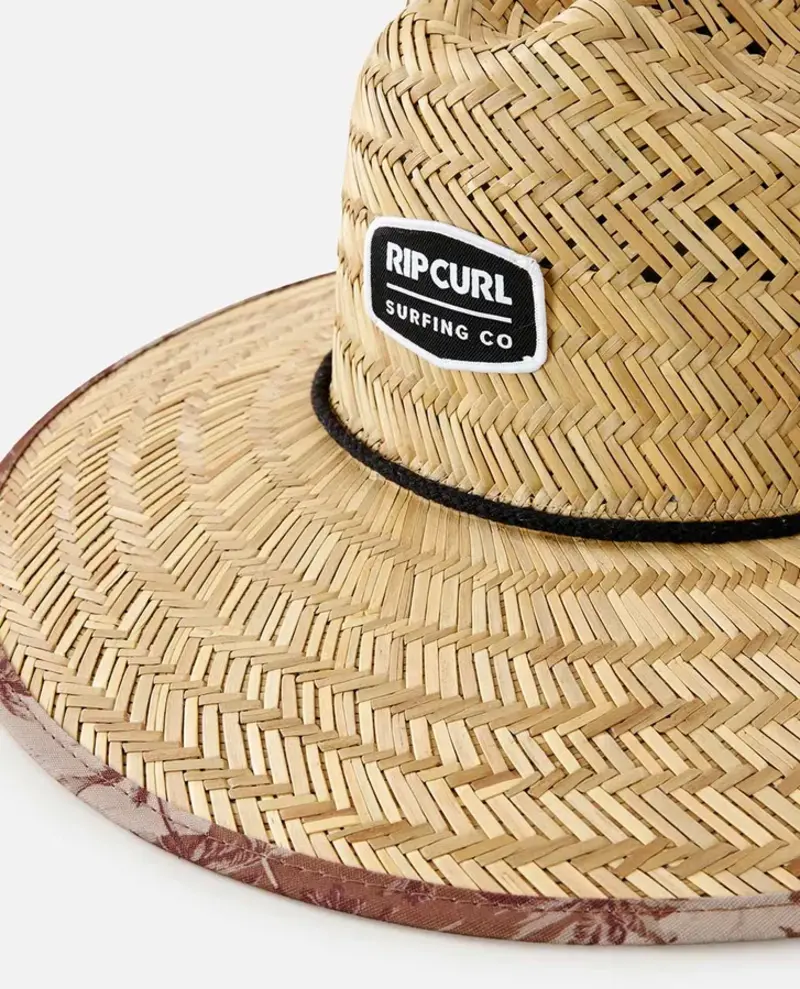 RIP CURL HOMMES FUN TIMES STRAW HAT GOLD