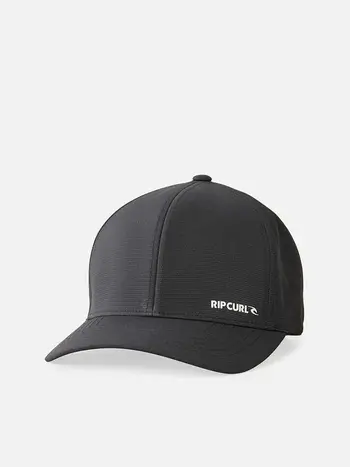 RIP CURL HOMMES VAPORCOOL PHASERA FLEXFIT CAP BLACK MARLE
