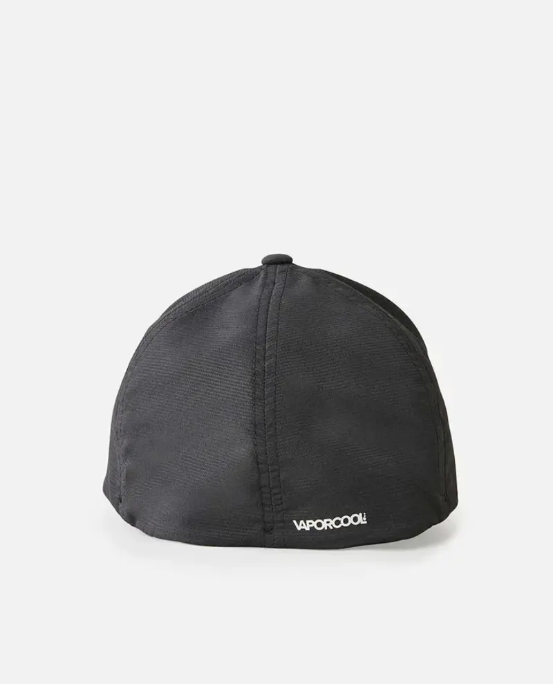 RIP CURL HOMMES VAPORCOOL PHASERA FLEXFIT CAP BLACK MARLE