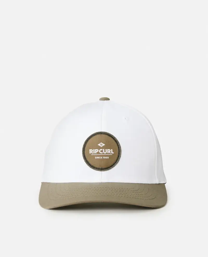 RIP CURL HOMMES ROUTINE FLEXFIT CAP BONE/GREEN