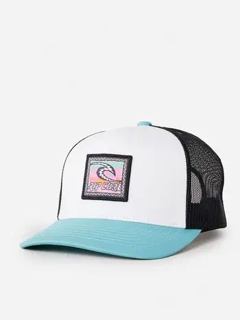 RIP CURL MEN'S CUSTOM CURVE TRUCKER BLUE LAGOON