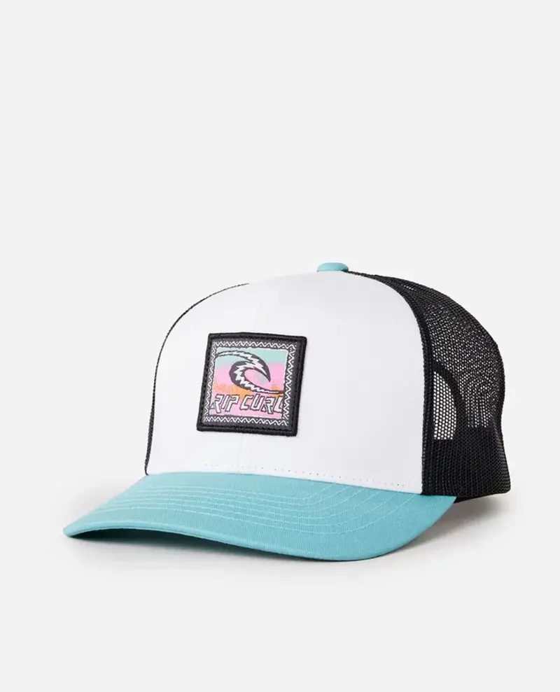 RIP CURL HOMMES CUSTOM CURVE TRUCKER BLUE LAGOON