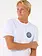 RIP CURL MEN'S WETTIE PASSAGE ICON TEE WHITE