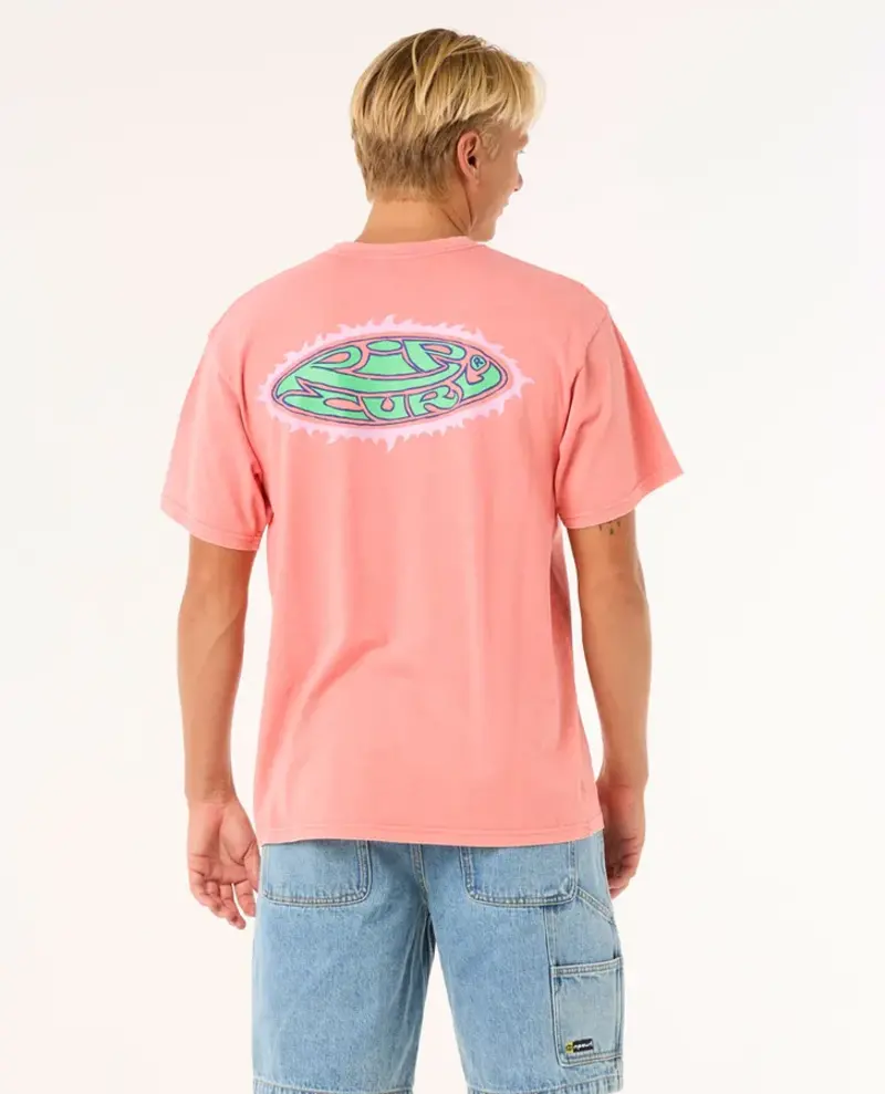 RIP CURL HOMMES RAW ENERGY SLOTH TEE WATERMELON