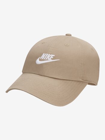 Nike MEN'S CLUB CAP KHAKI/WHITE