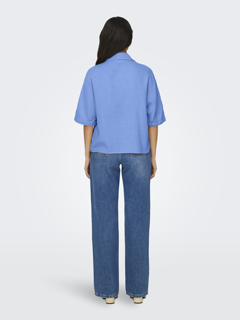 Only THYRA SHORT SLEEVES SHIRT PROVENCE