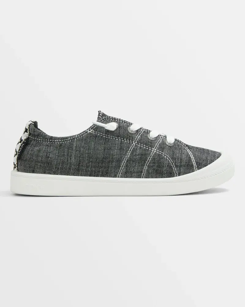Roxy WOMEN'S BAYSHORE PLUS SLIP ON SHOES BLACK/ANTHRACITE