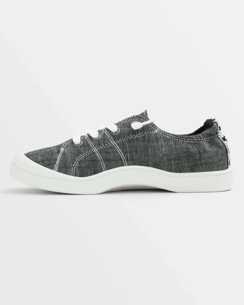 Roxy FEMMES BAYSHORE PLUS SLIP ON SHOES BLACK/ANTHRACITE