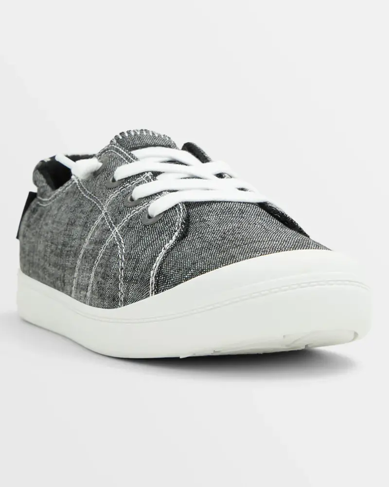 Roxy FEMMES BAYSHORE PLUS SLIP ON SHOES BLACK/ANTHRACITE