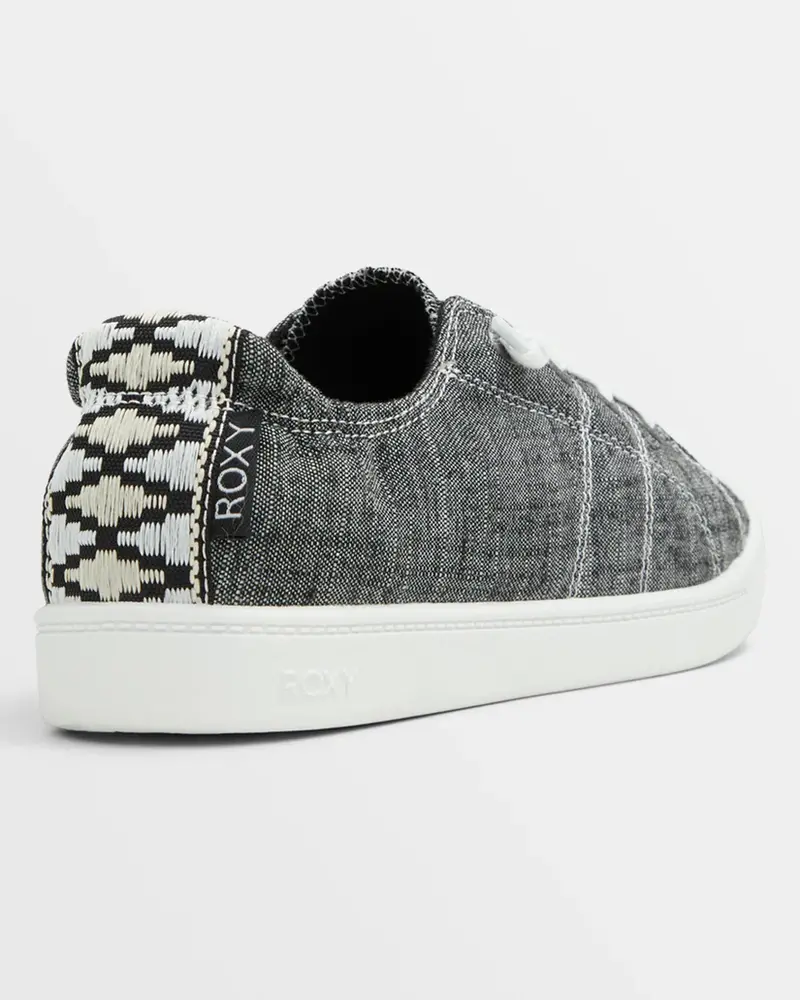 Roxy FEMMES BAYSHORE PLUS SLIP ON SHOES BLACK/ANTHRACITE