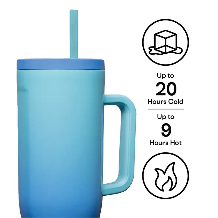 Corkcicle CRUISER 40oz BOOM BOX BLUE