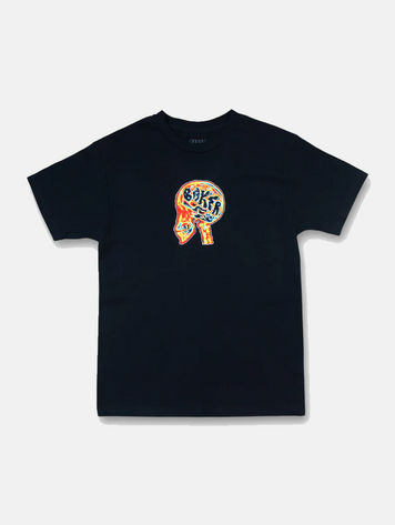 Baker Skateboards HOMMES BRAIN DONOR TEE NAVY