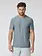 Vuori HOMMES STRATO TECH TEE DUSTY BLUE HEATHER