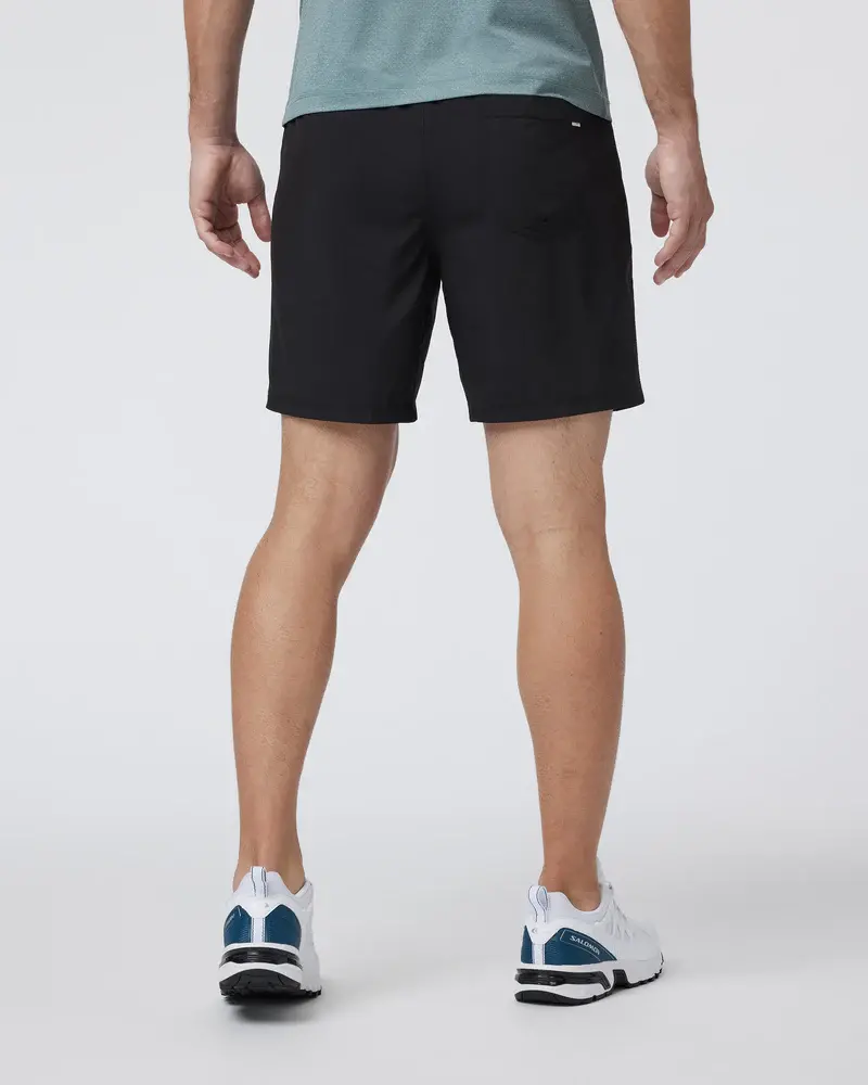 Vuori HOMMES KORE SHORT LINED 7" BLACK