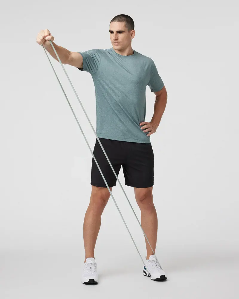 Vuori MEN'S KORE SHORT LINED 7" BLACK