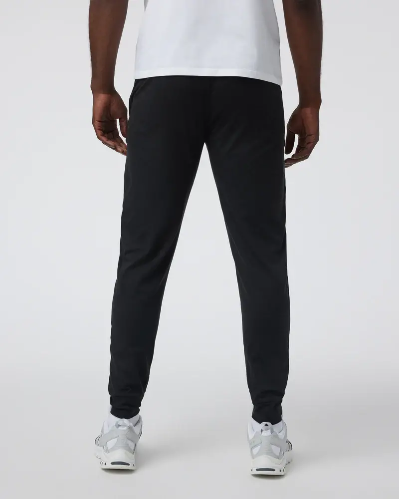 Vuori MEN'S PONTO PERFORMANCE JOGGER 28" BLACK HEATHER
